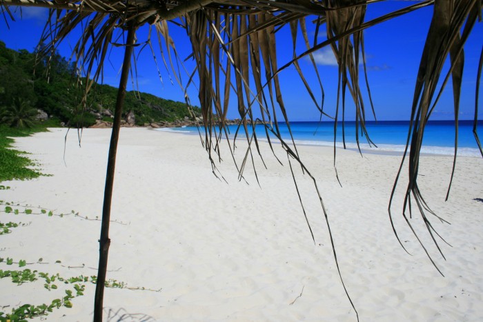 Seychely - La Digue - Petite Anse / foto dovolenkářka