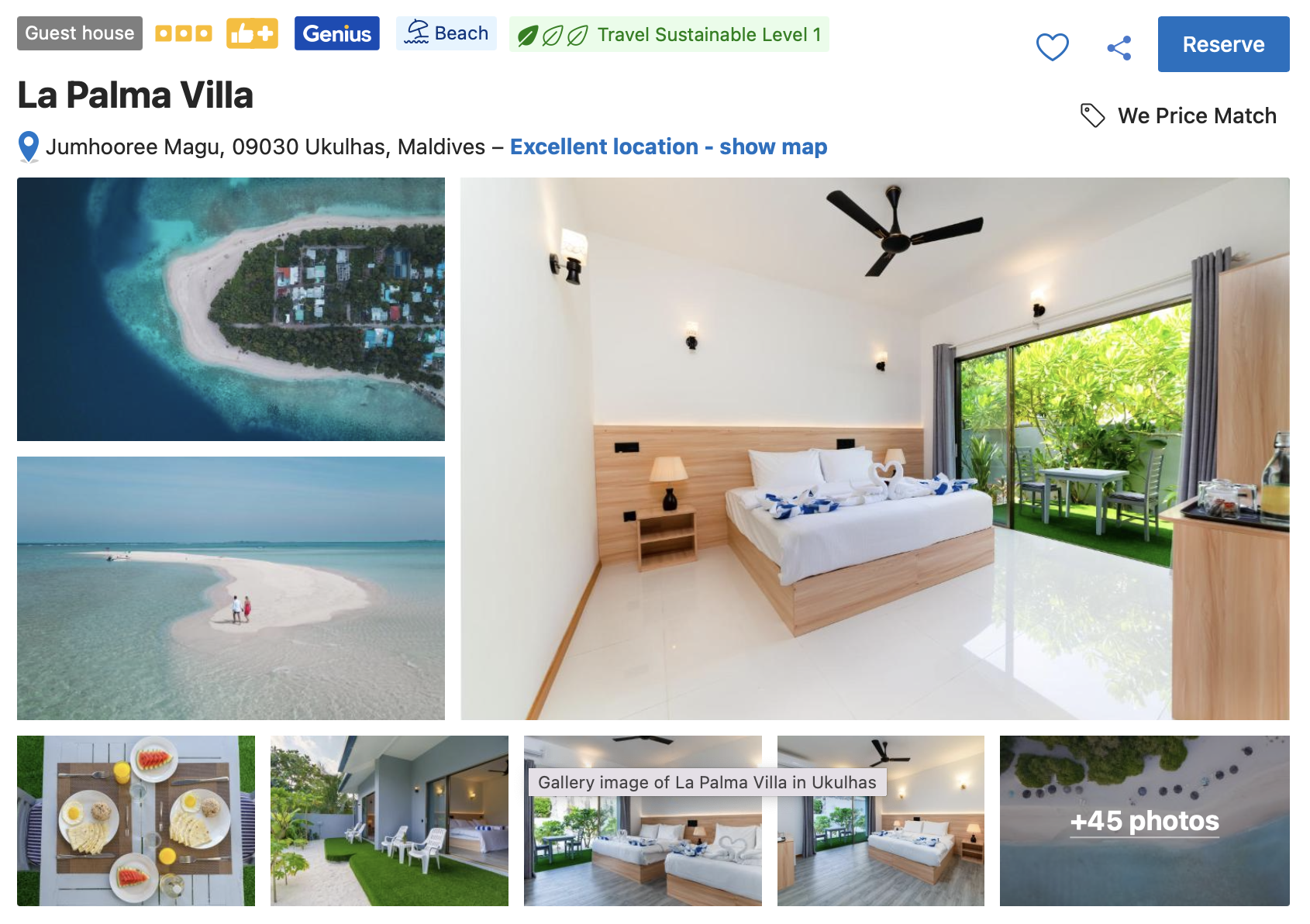 Ukulhas ubytování