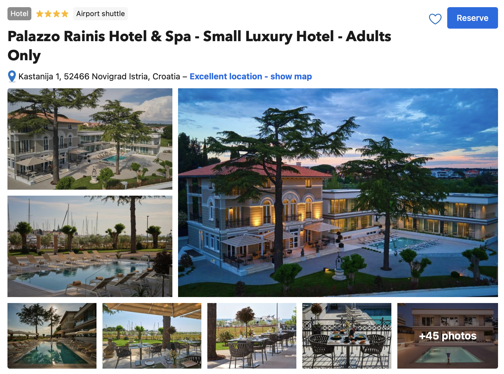 Accommodation in Novigrad