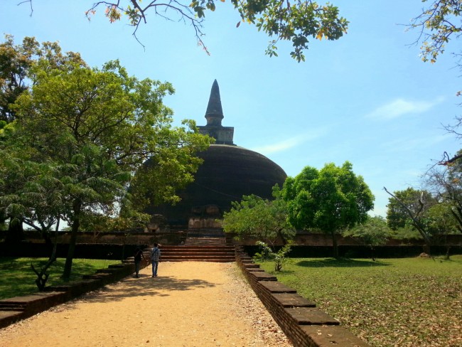 Srí Lanka vnitrozemí Polonnaruwa / Foto: dovolenkářka