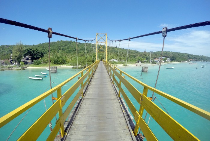 Most mezi ostrovy / foto: dovolenkářka