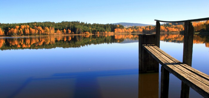 Šumava- Křišťanovický rybník / foto: dovolenkářka