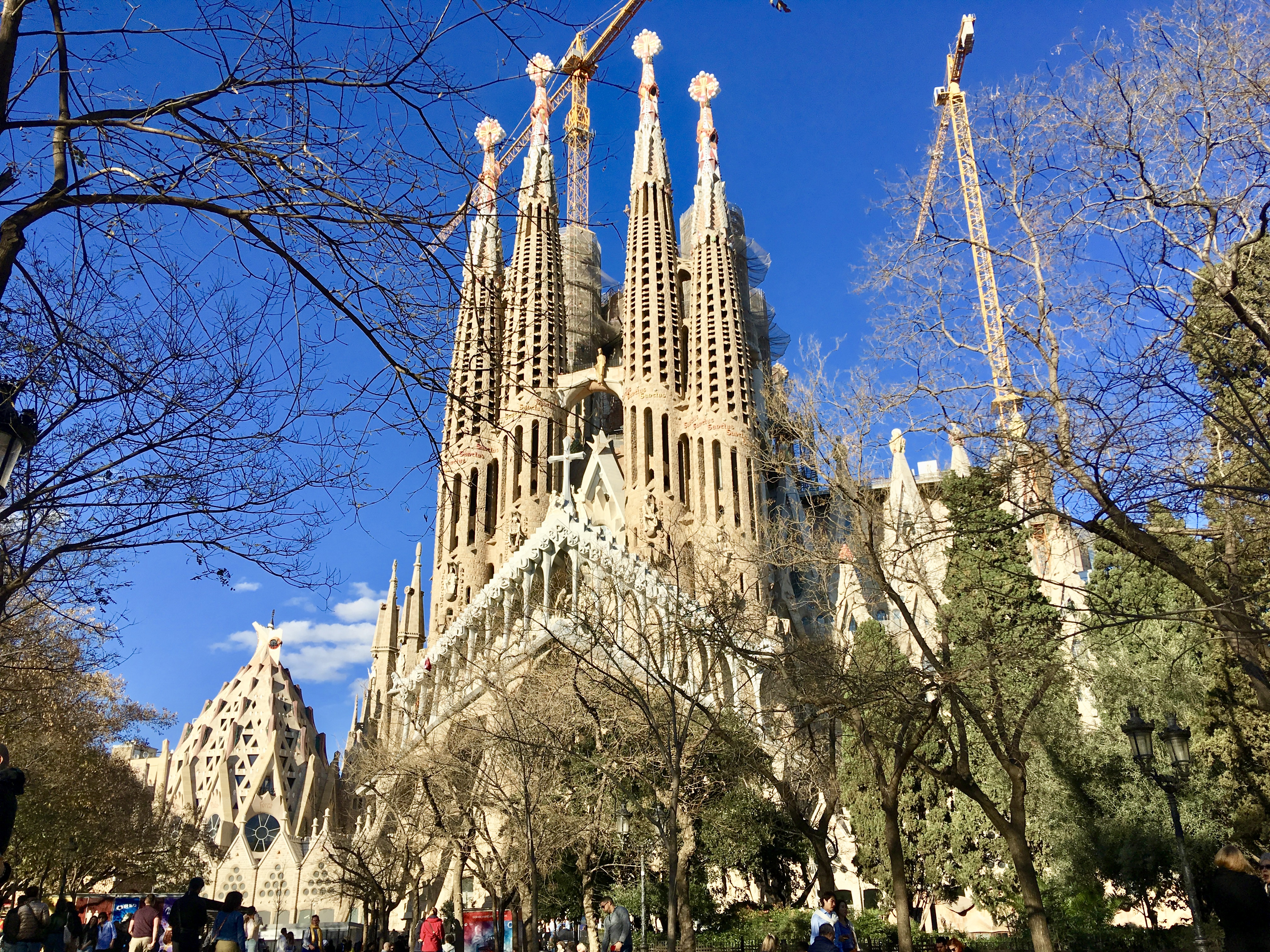 Sagrada Família - Dovolená v Barceloně 