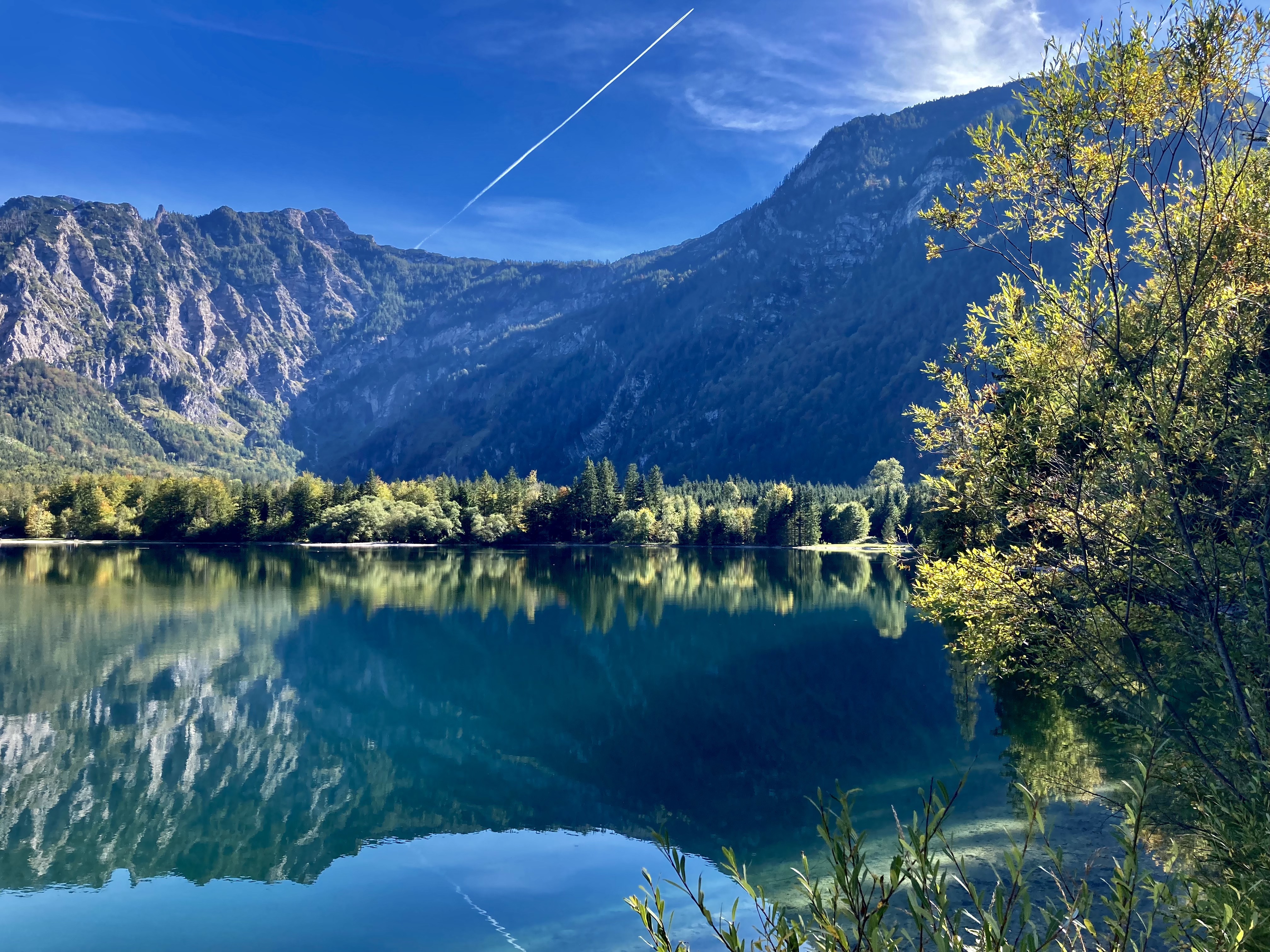 Jezero Offensee na podzim