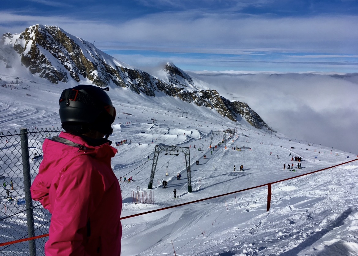 Ledovce v Rakousku - Kitzsteinhorn - Dovolenkářka Glaciers in Austria - Kitzsteinhorn