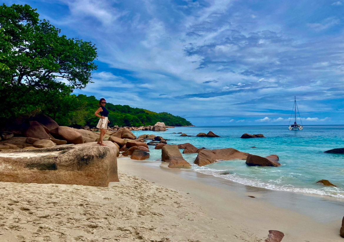 Anse Lazio - Praslin - Dovolenkářka