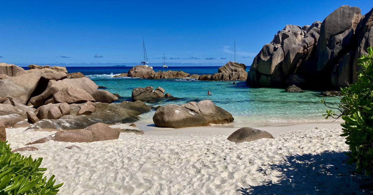 Výlet na La Digue - Anse Cocos