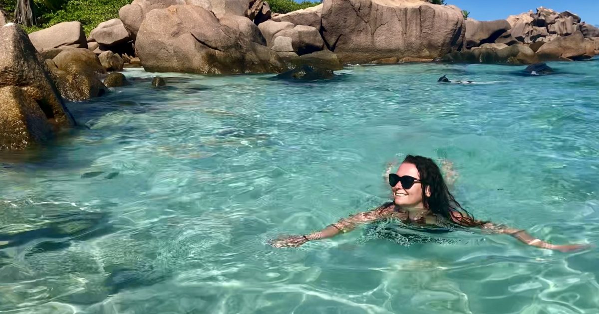 Výlet na La Digue - Petra Švehlová Stowasserová