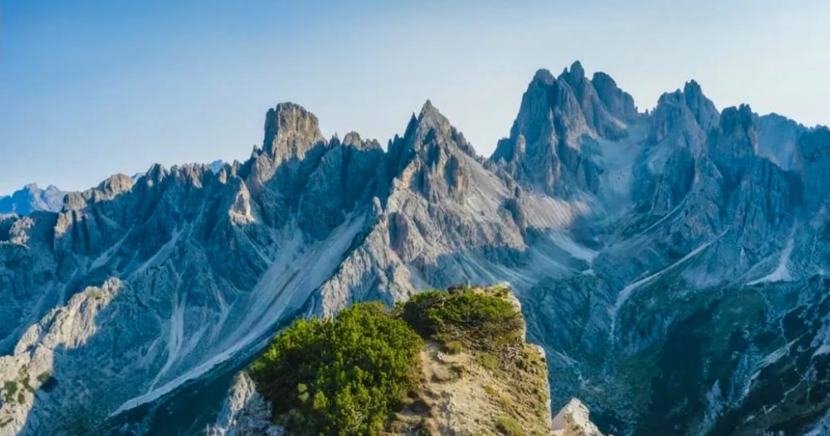 Výlety v Dolomitech -Vyhlídka na Cadini di Misurina
