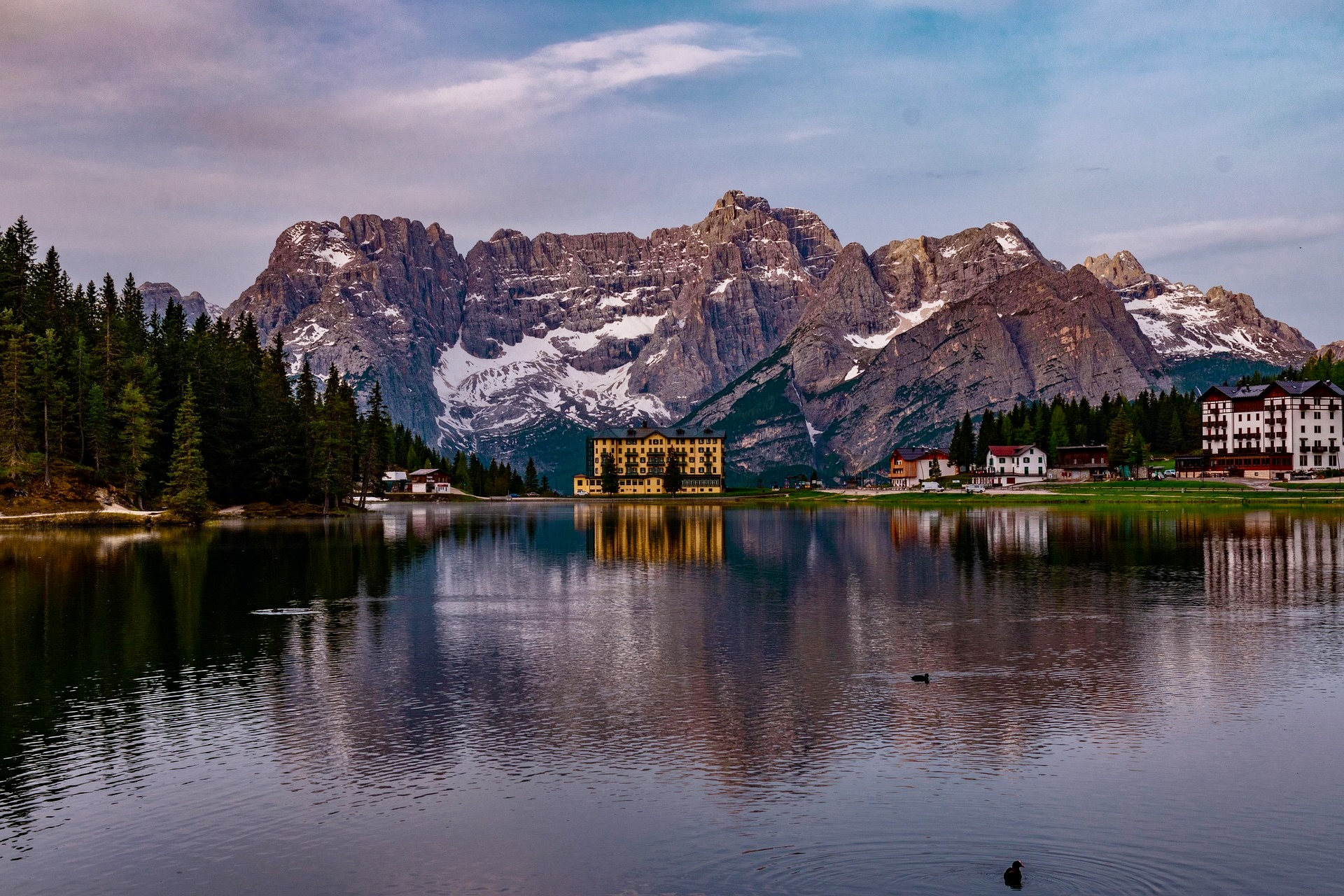 Výlety v Dolomitech - Lago di Misurina / Jezera v říjnu