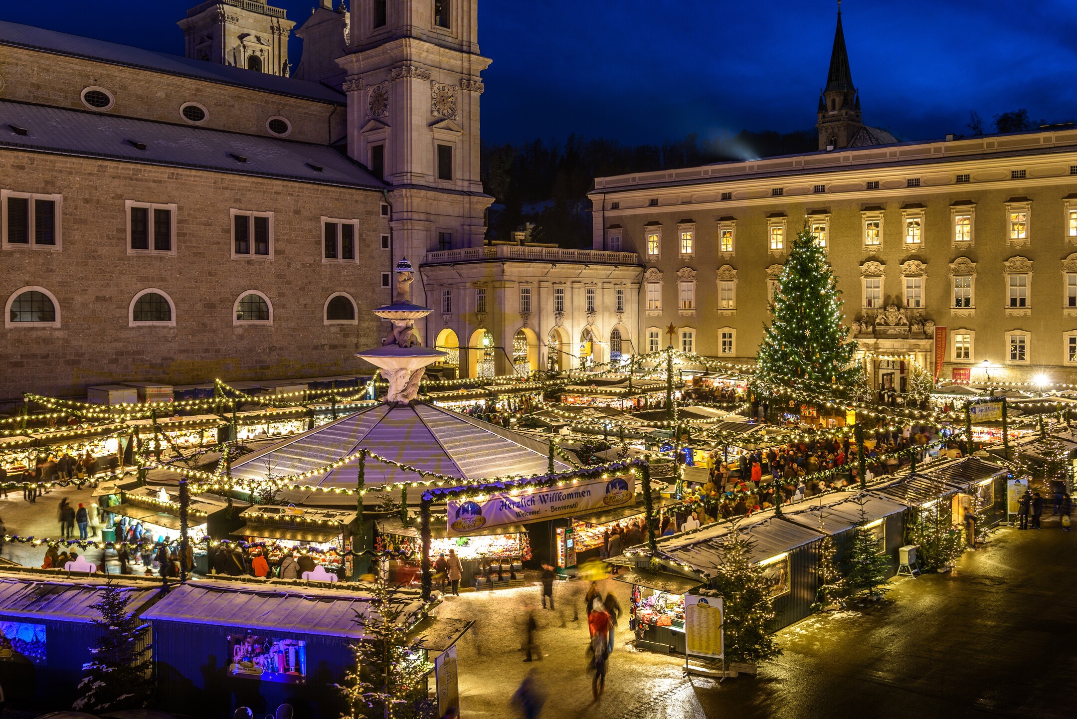 Vánoční trhy Salzburg