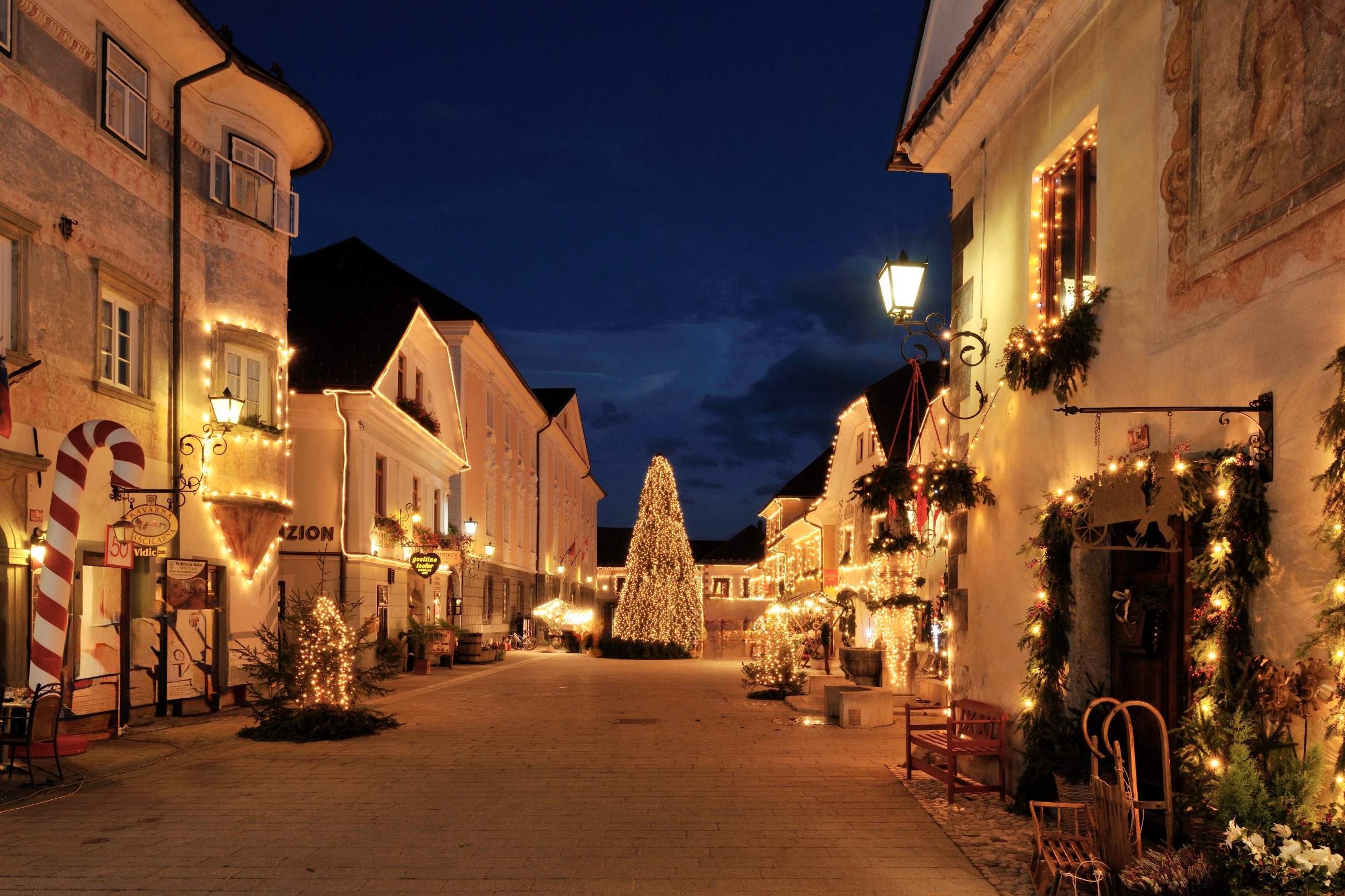 Vánoční trhy ve Slovinsku - Radovljica
