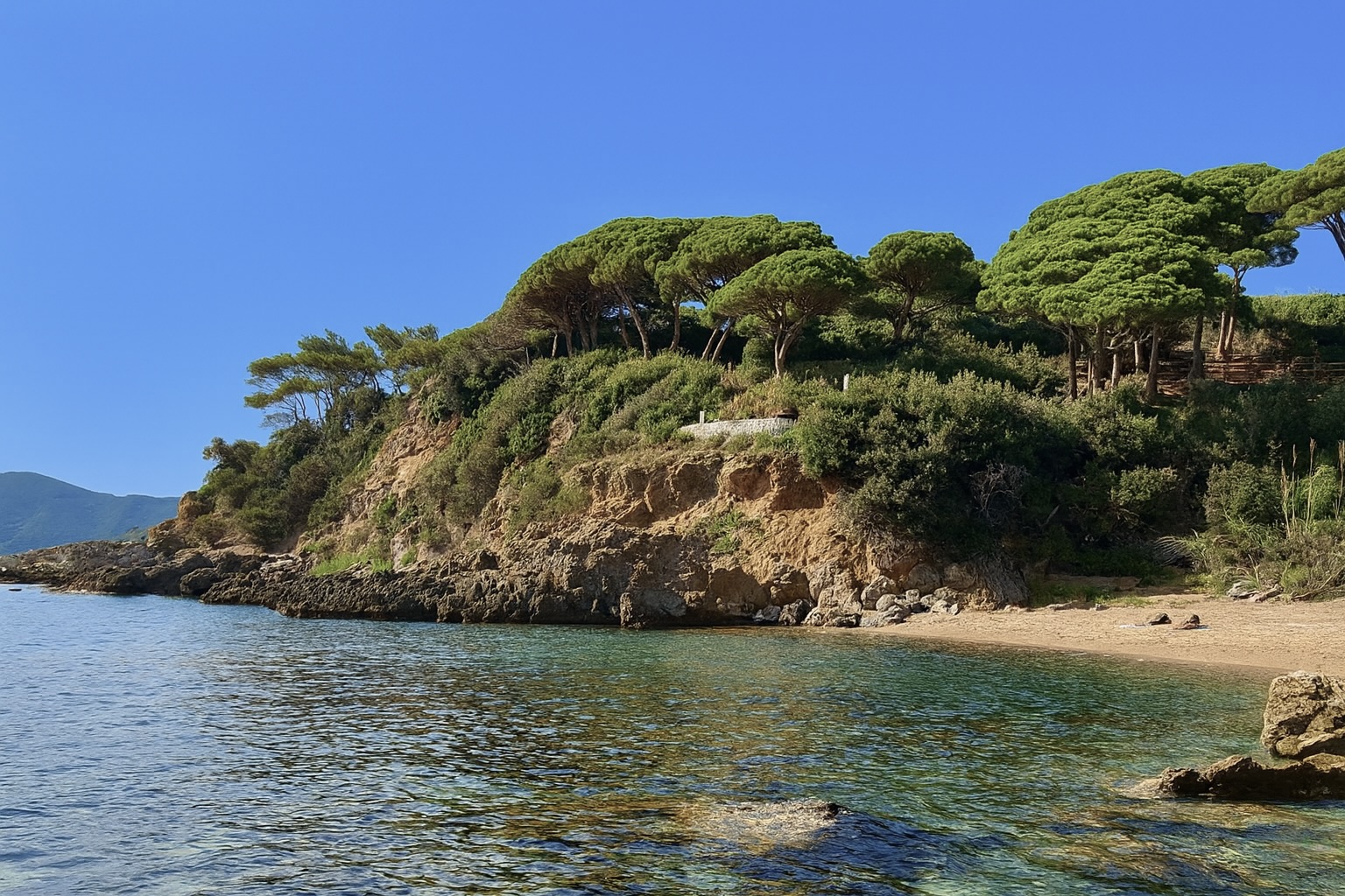 Elba - Zuccale Beach - Dovolenkářka Elba výlety - Zuccale Beach
