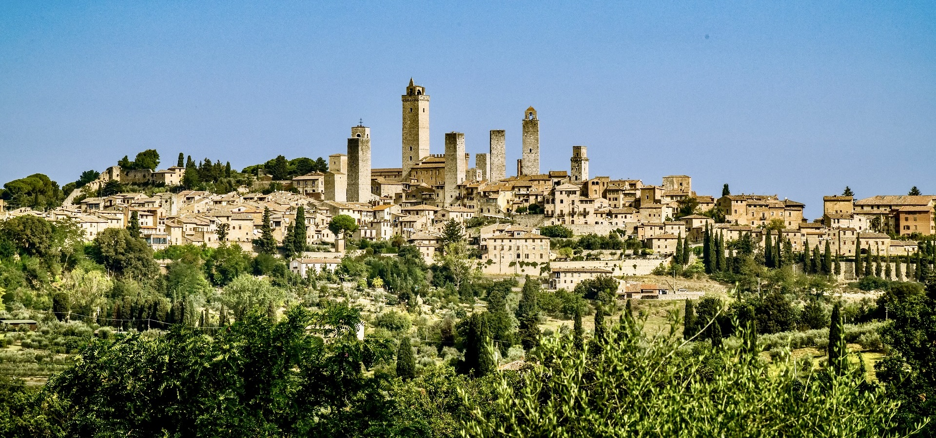 San Gimignano - Toskánsko