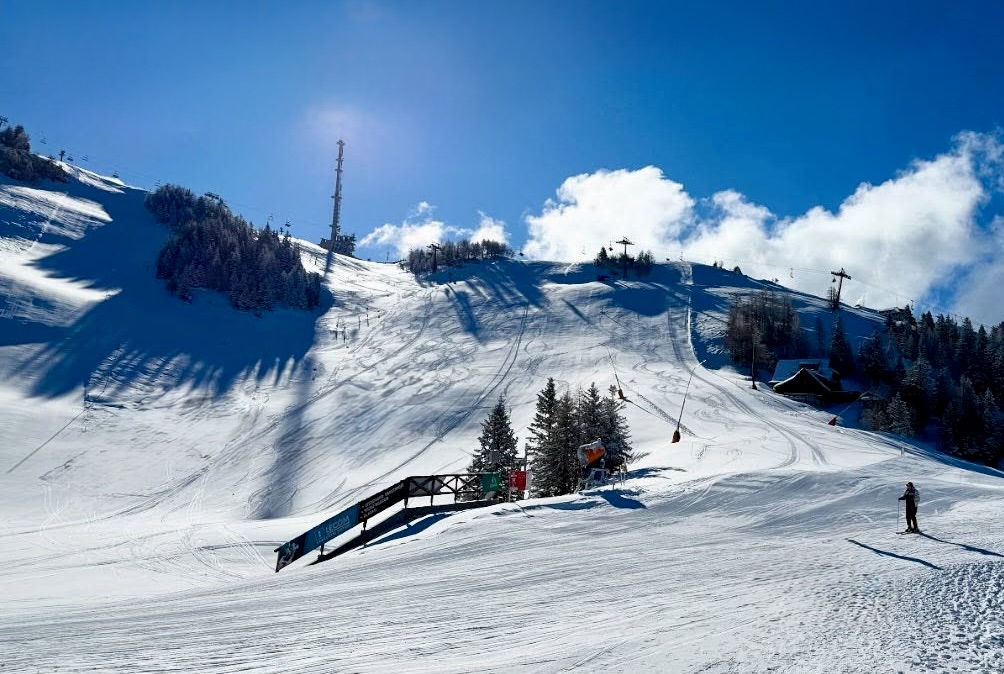Nejlepší skiareál ve Slovinsku - Krvavec