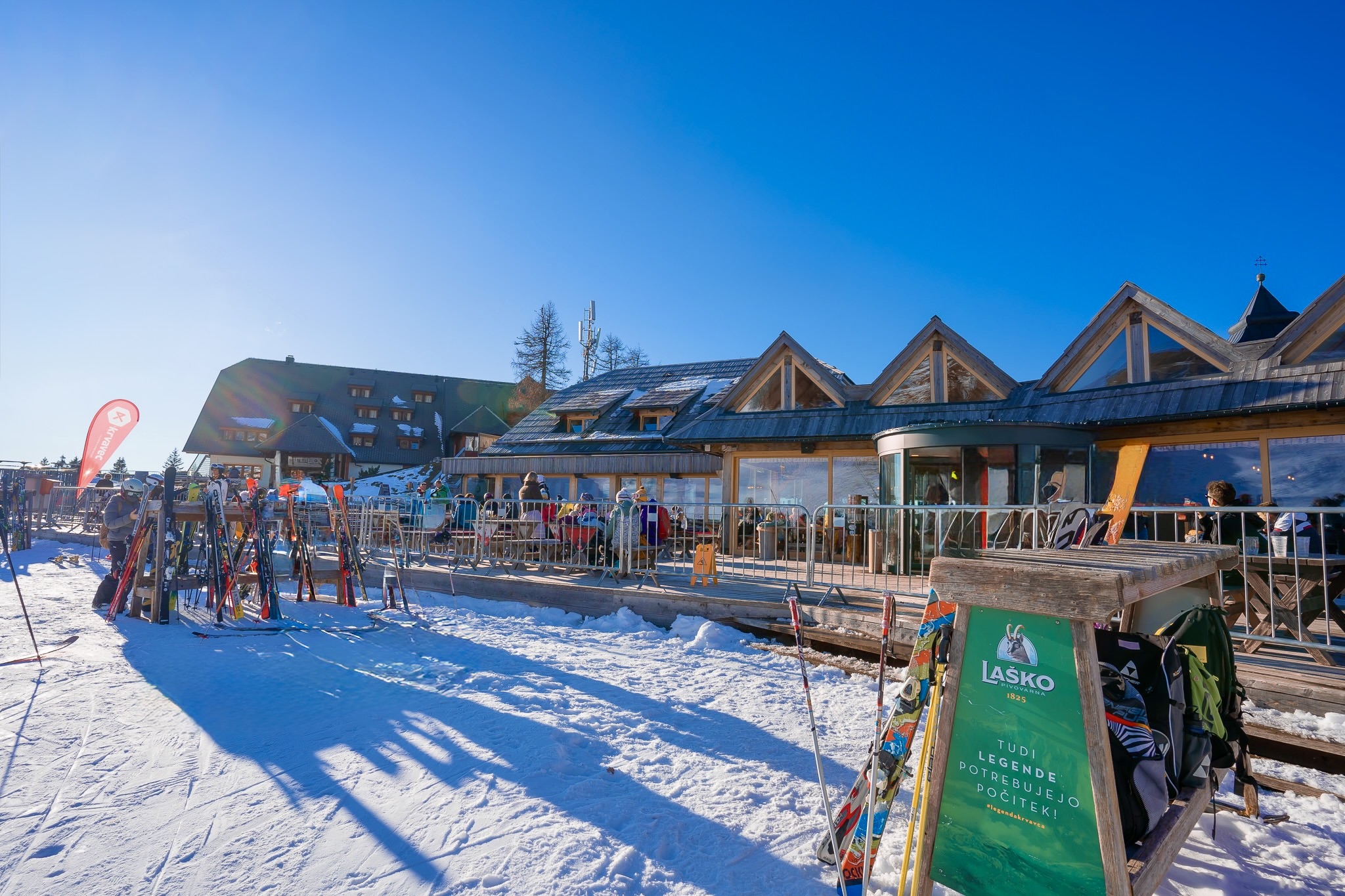 Lyžařské středisko Krvavec Slovinsko