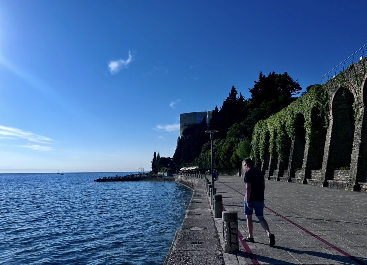 Pobřežní stezka Portorož - Piran / Slovinské moře