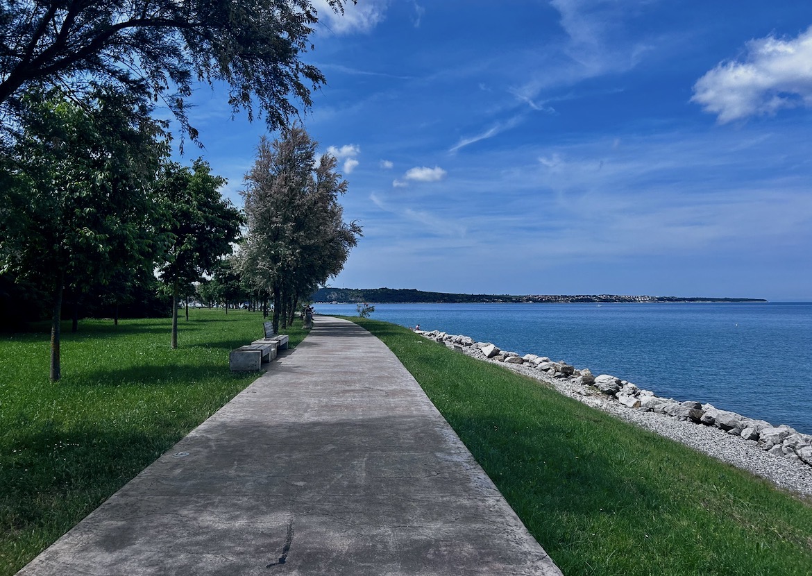 Pobřežní stezka Portorož - Lucija - Sečovlje - Slovinské moře