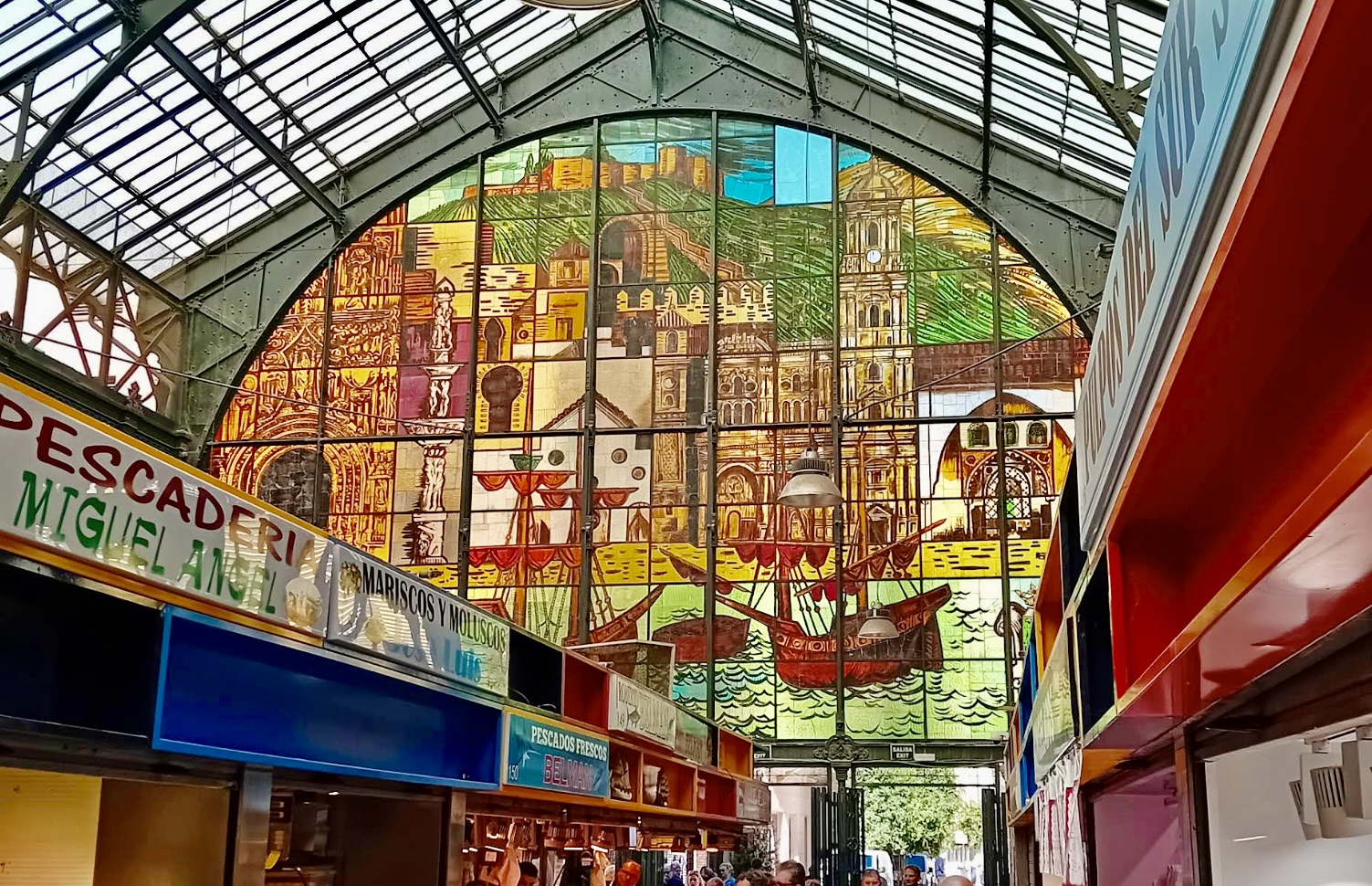 Malaga tržnice - Dovolenkářka Malaga tržnice