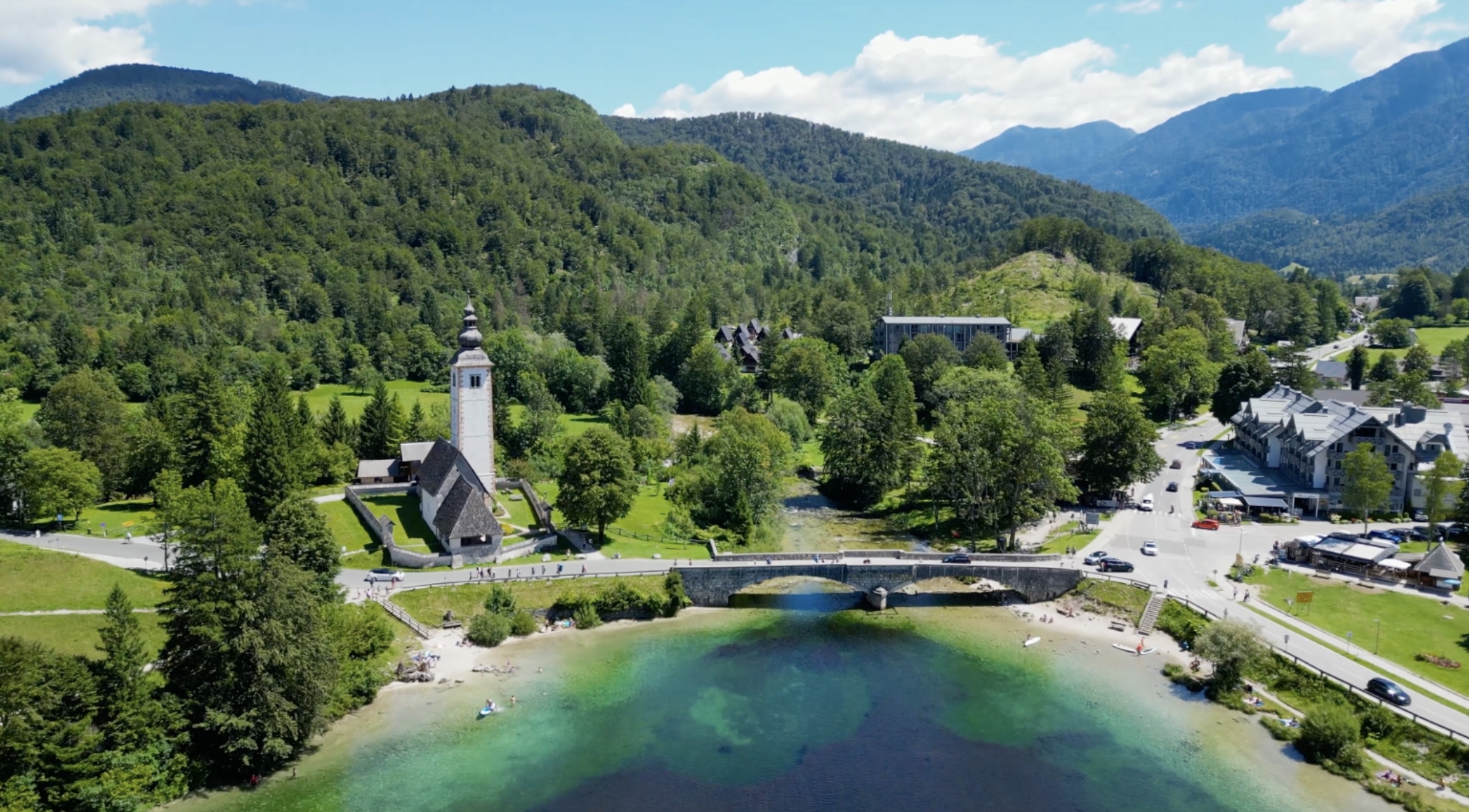 Slovenian lakes - Lake Bohinj