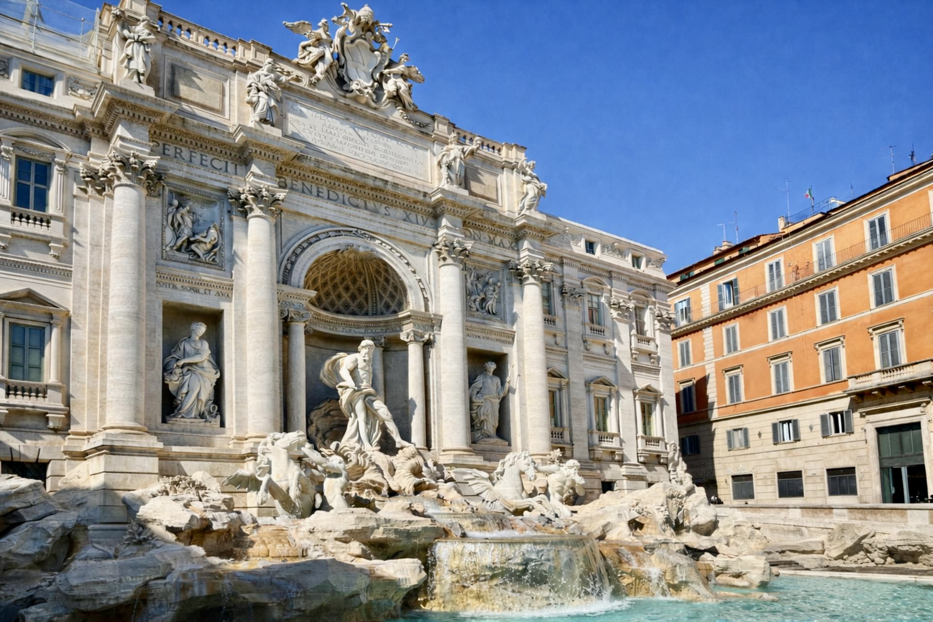 Řím na víkend Itinerář - Fontana di Trevi