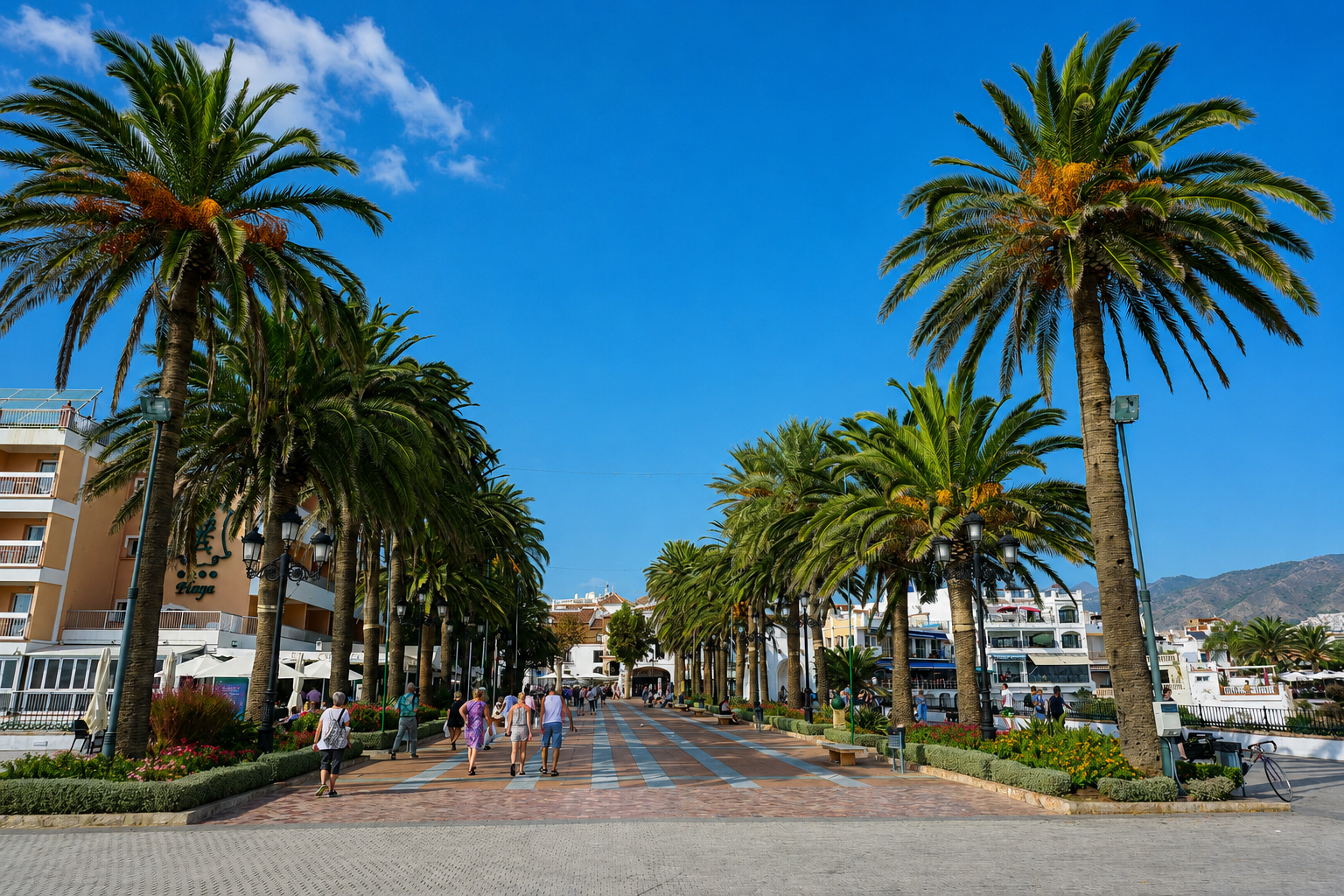 Nerja Španělsko - Dovolenkářka Nerja Španělsko