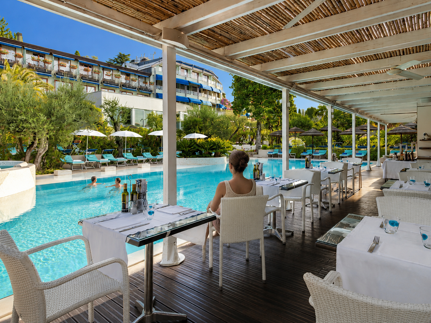 Lago di Garda v létě - Olivi Hotel Sirmione - Dovolenkářka Lago di Garda v létě - Olivi Hotel Sirmione