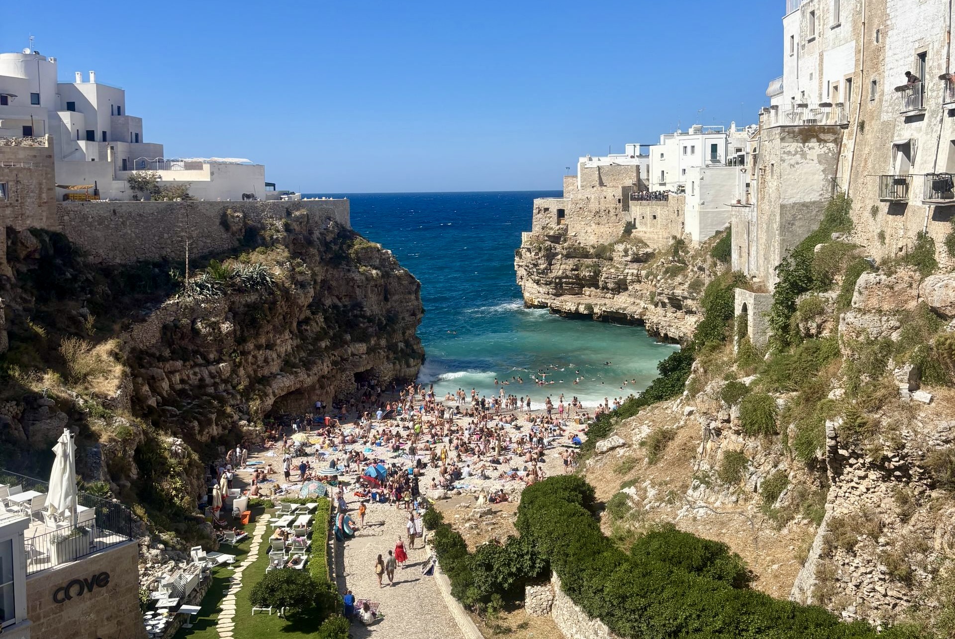 Polignano a Mare – Apúlia - Dovolenkářka Polignano a Mare – Apúlia