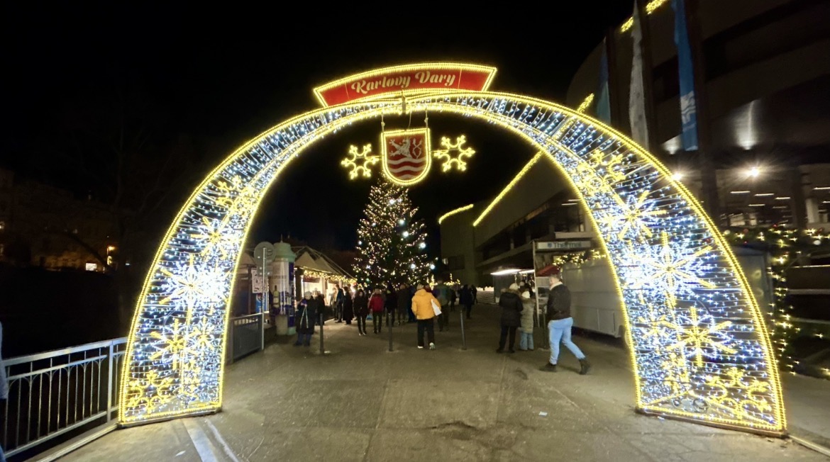 Vánoce Karlovy Vary - Dovolenkářka Christmas Karlovy Vary