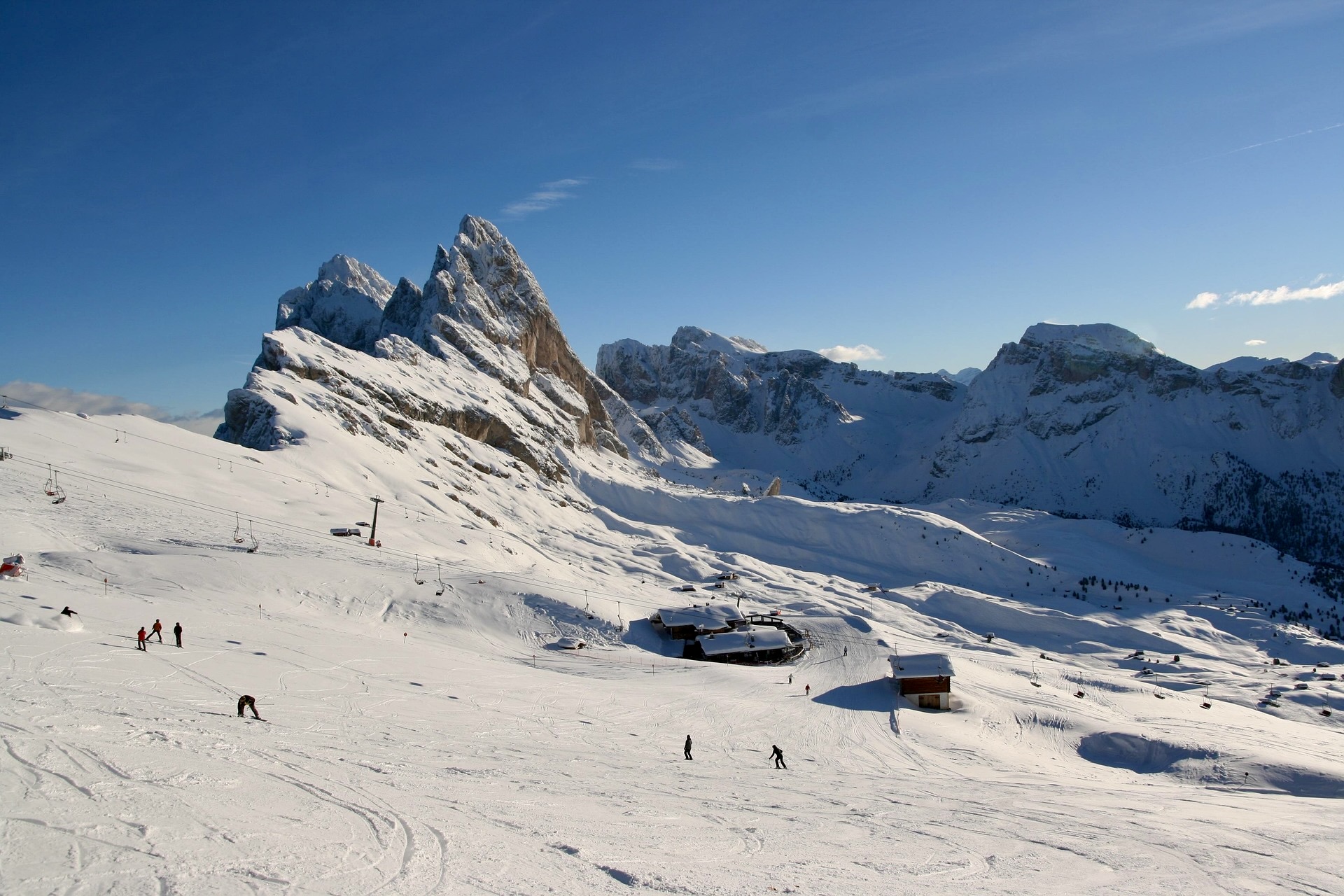 Val Gardena - Seceda - Dovolenkářka Val Gardena - Seceda