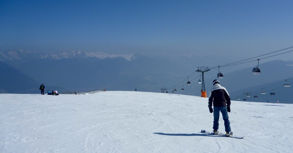 Snowboard v Dolomitech - Dovolenkářka Snowboard v Dolomitech